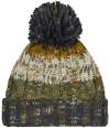 BB486 (B486) Corkscrew Pom Pom Beanie autumn moss colour image